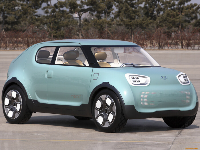 Электрический кроссовер Kia Naimo 2011 года. Фото: artfile.ru