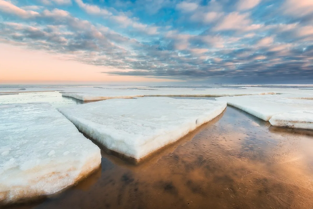 Белое море в апреле