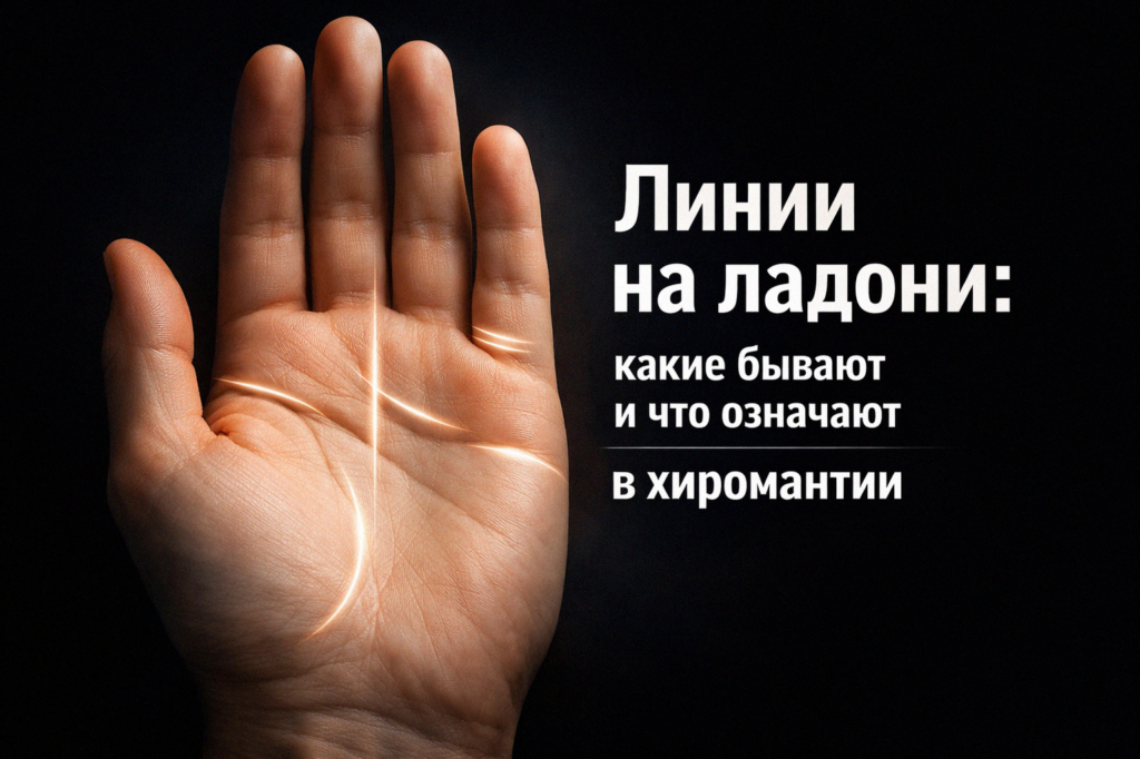    Изучение линий на ладони в хиромантии и их значений admin