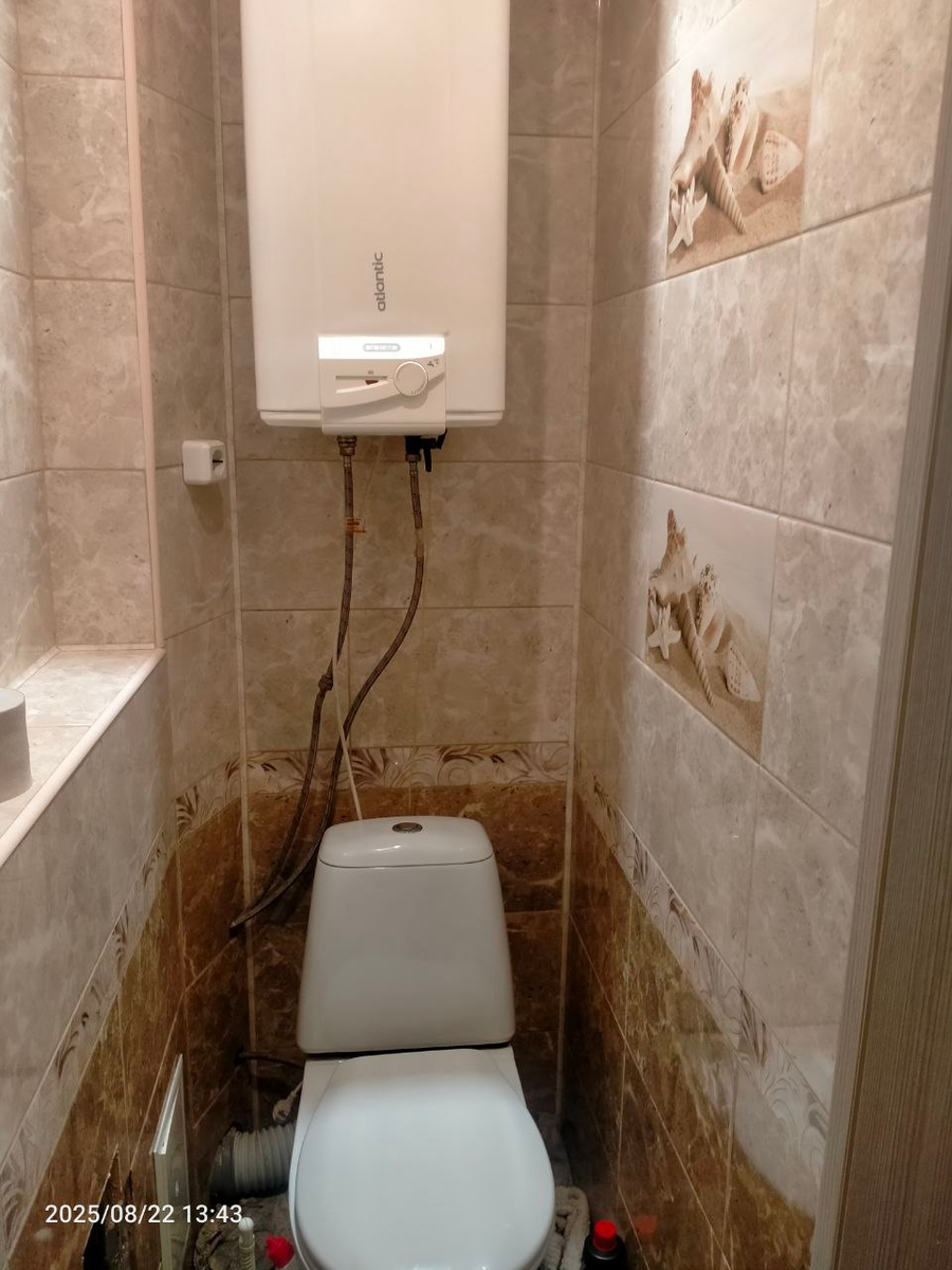 Мой туалет со свежим ремонтом