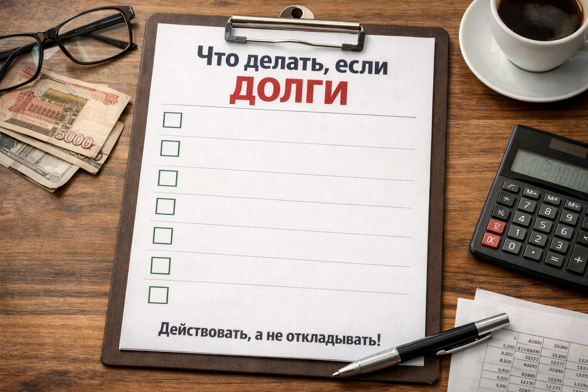 Что делать при долгах