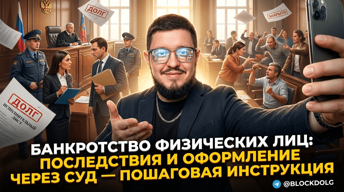    Подробная пошаговая инструкция по банкротству физических лиц через суд Максим