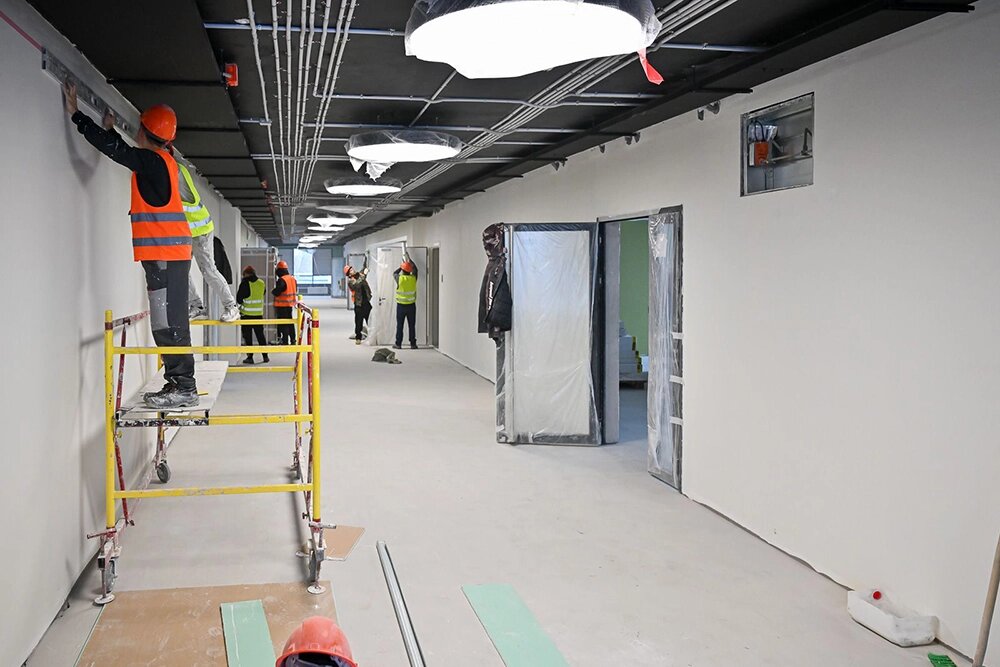    Внутри школы № 1619. Фото: Пресс-служба Мэра и Правительства Москвы/ Владимир Новиков