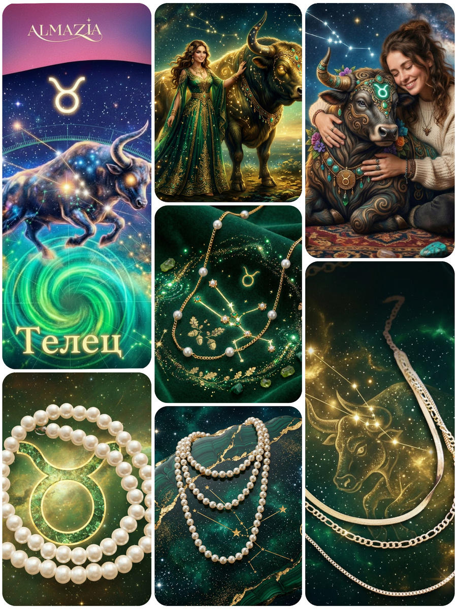 Какие украшения подходят Тельцу