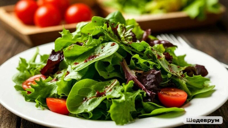     Салат. Еда. Правильное питание. Шедеврум/Altapress.ru