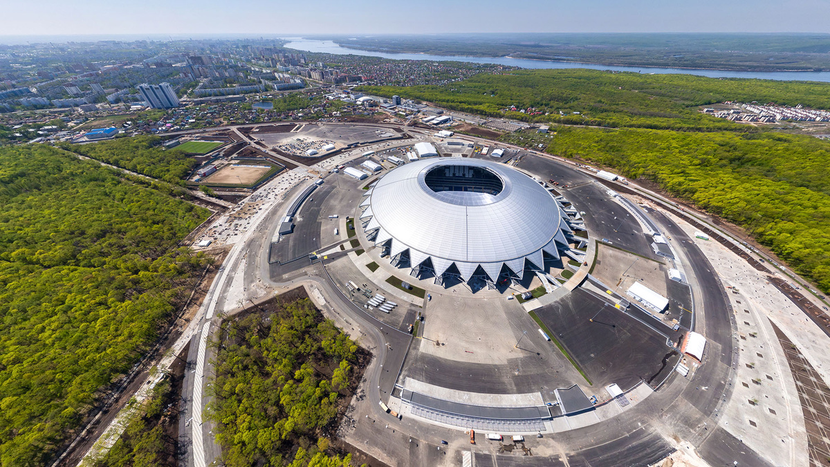    Самара. Стадион "Самара Арена"