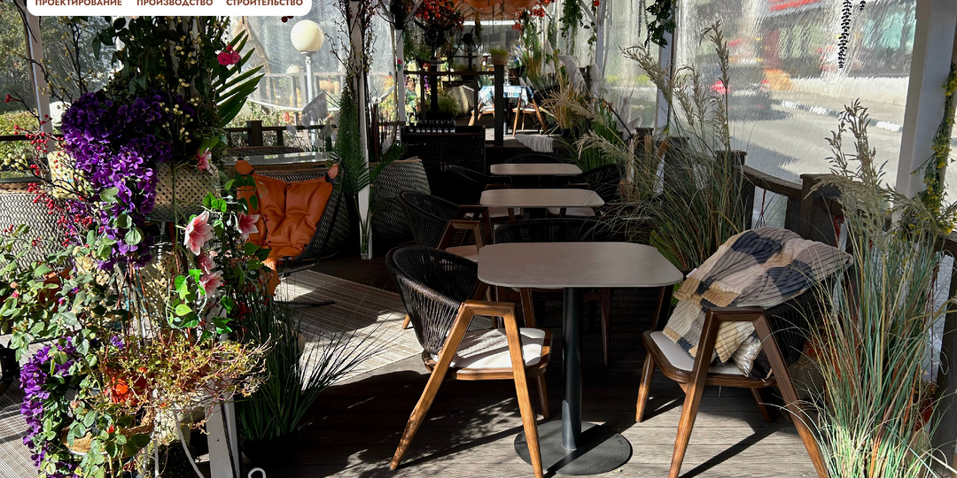 Особенности строительства террасы для ресторана