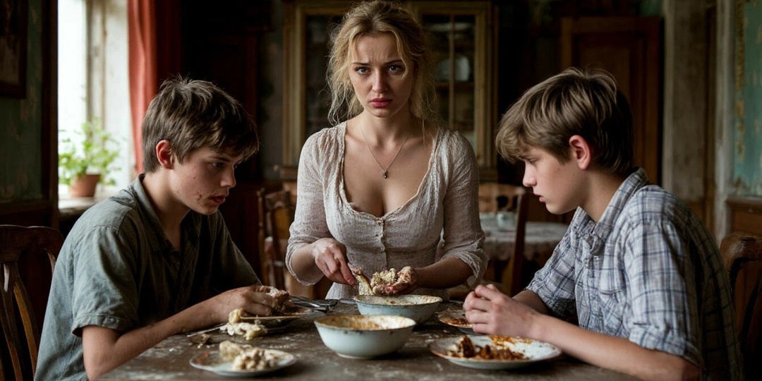 Двадцать лет назад простая повариха тайком кормила двух беспризорников, даже не подозревая, что эти мальчишки вернутся за ней на джипах.