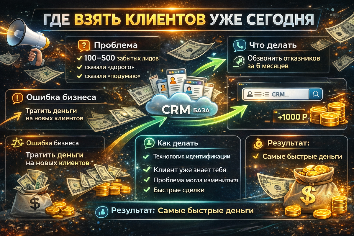 Как работать с базой клиентов