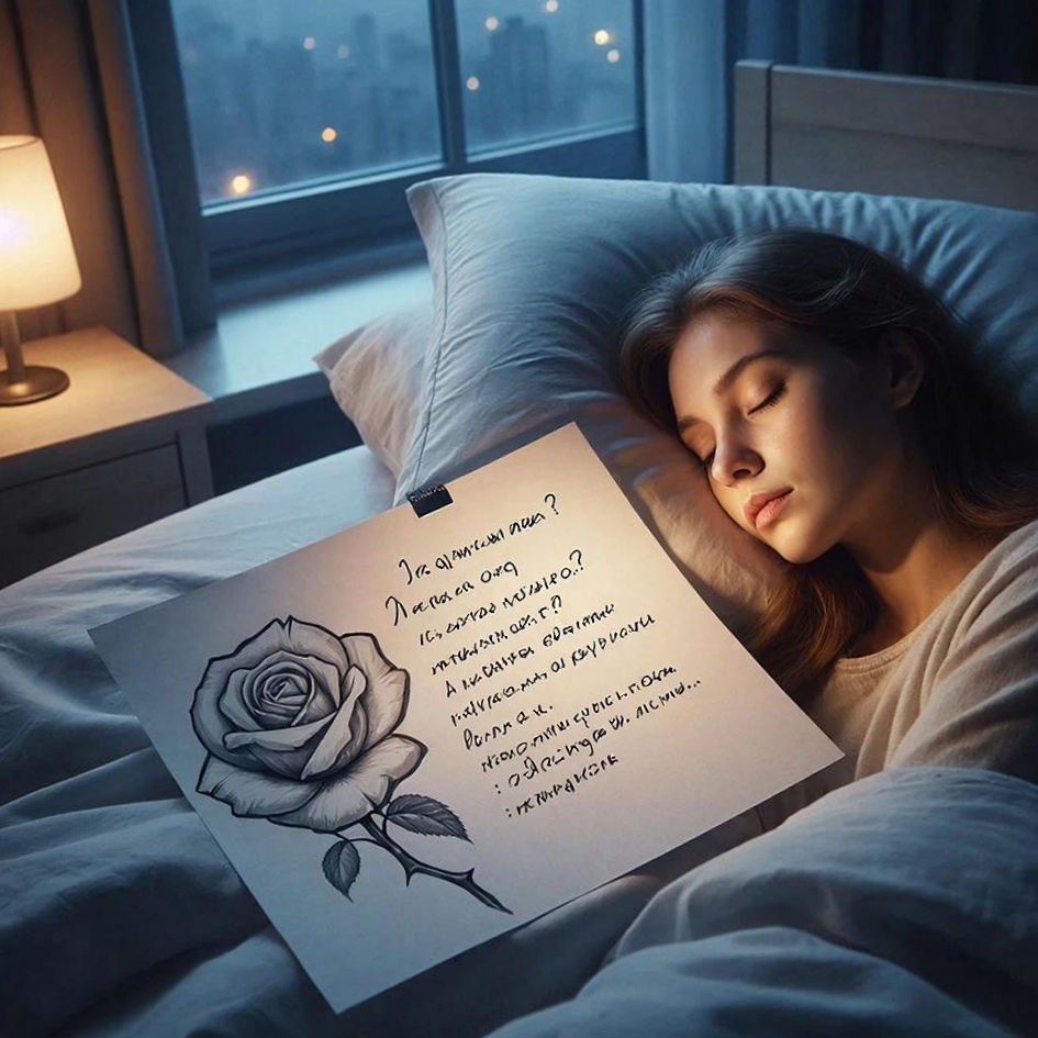 Ритуал с листом бумаги под подушкой.