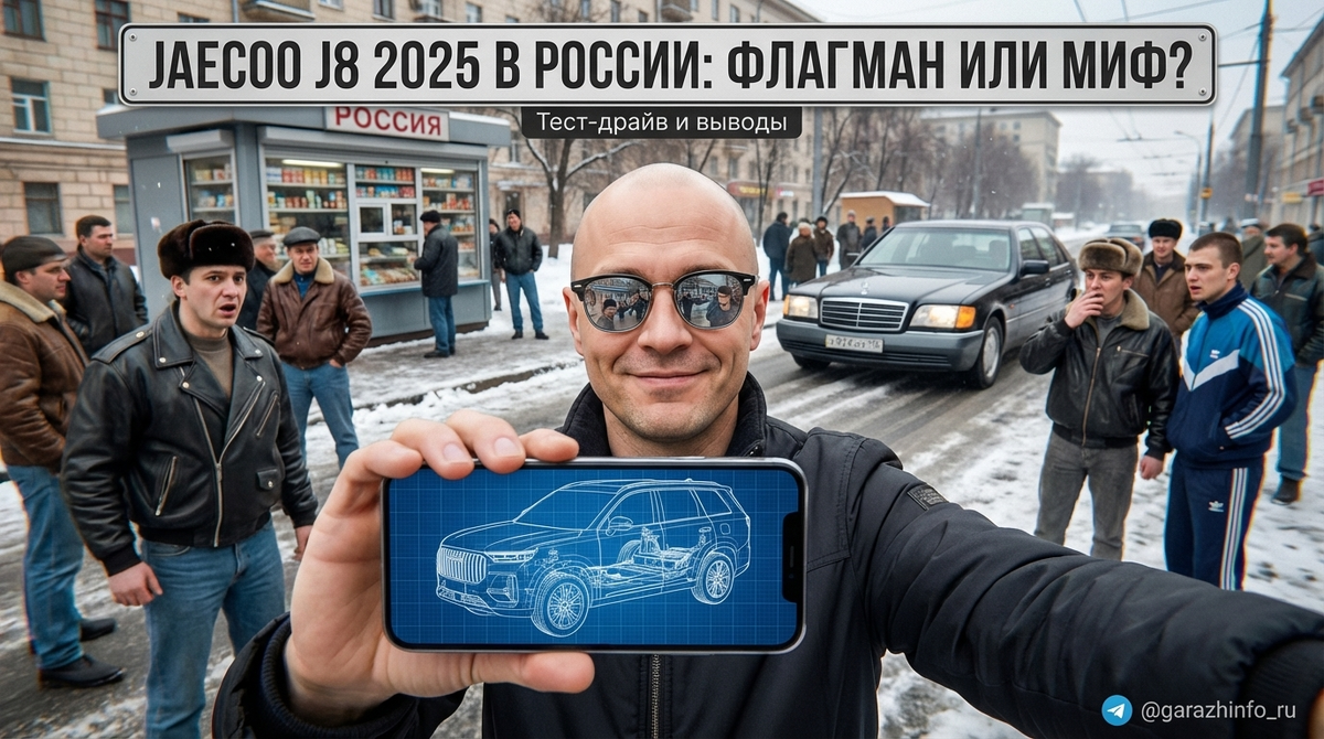    Jaecoo J8 2025 - мощный внедорожник, способный покорить бездорожье. Zero8