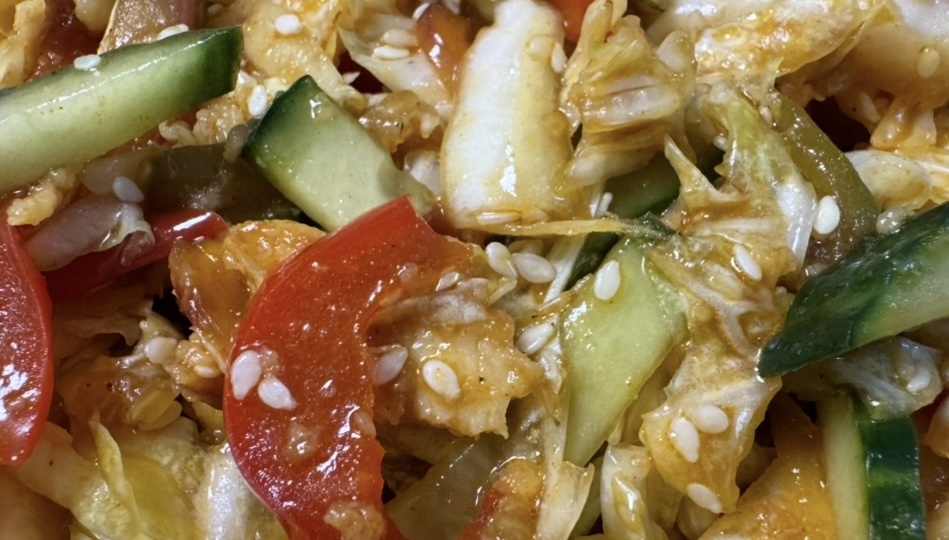 Вкуснее салата с Пекинской капустой не придумать !
