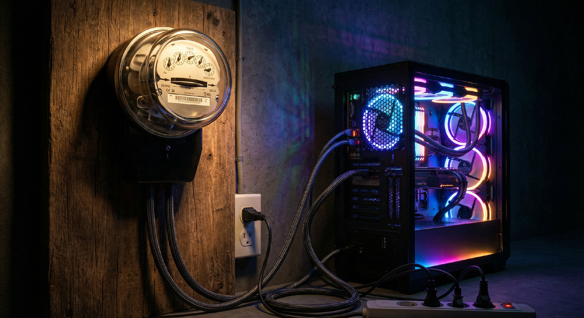 Счёт за свет пришёл — и цифра больно ударила по карману. Оказалось, главный виновник стоял у меня на столе