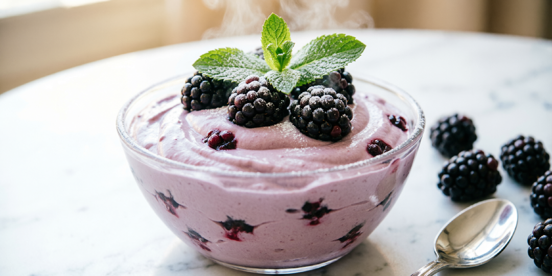 Ежевичный крем, который украсит любой десерт