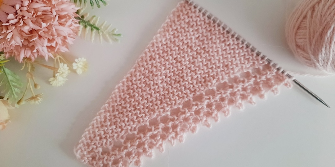 Красивая кайма для косынки, бактуса..