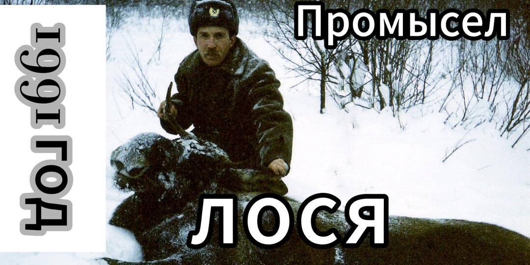 Голодный 1991. Заготовка мяса лося.