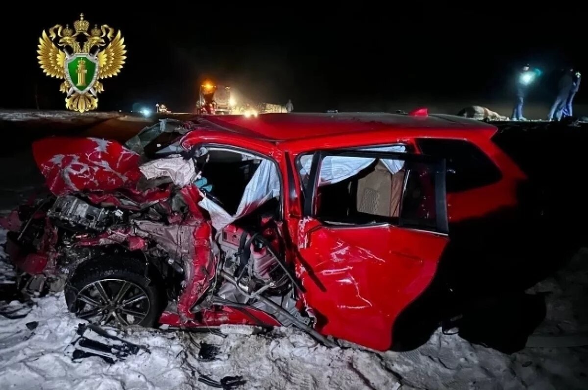    В Туве из-за ДТП с лошадью погибли три человека