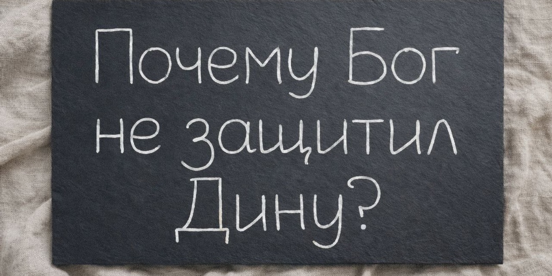 Почему Бог не защитил Дину?
