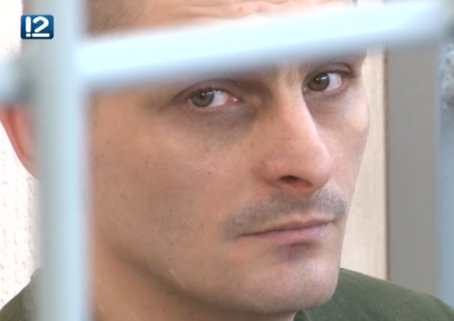 Сожитель Веры Бегун. Кадр видео Омского областного телевидения