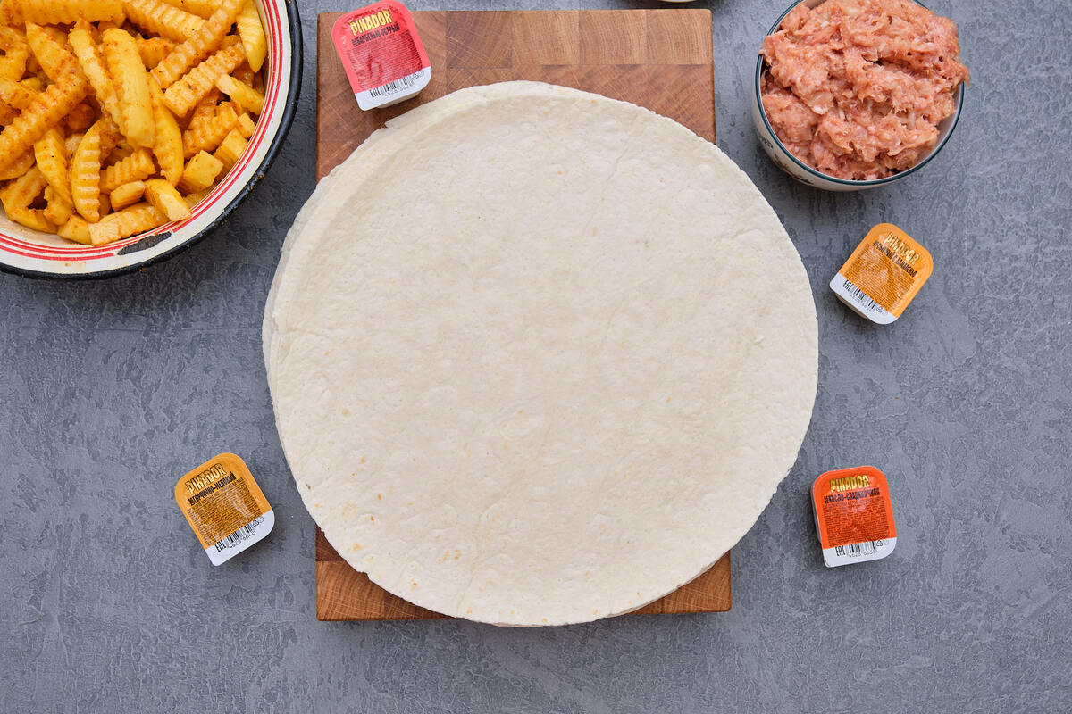 Большие пшеничные лепёшки