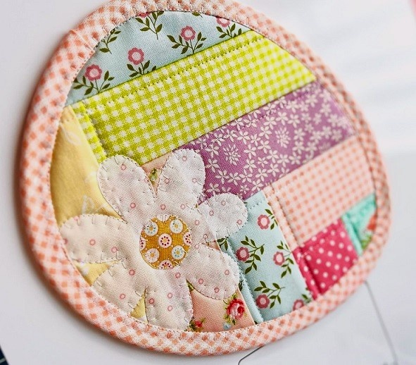 Лоскутные работы с пасхальным настроением. Подборка.