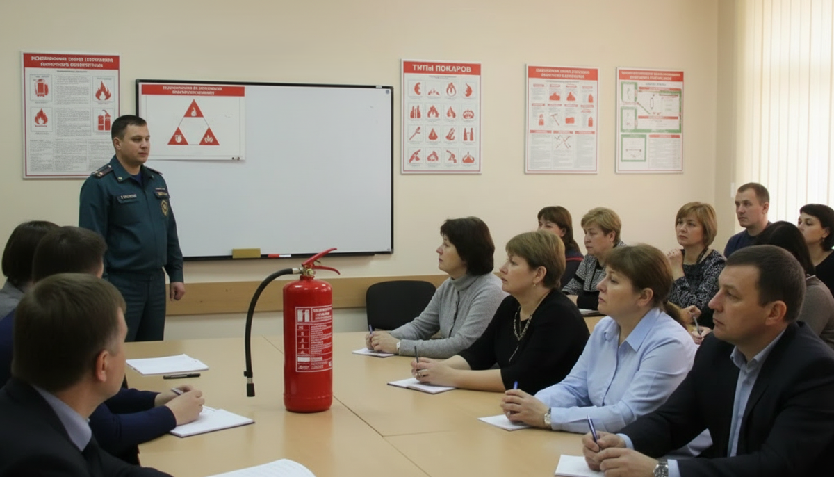 Обучение по пожарной безопасности