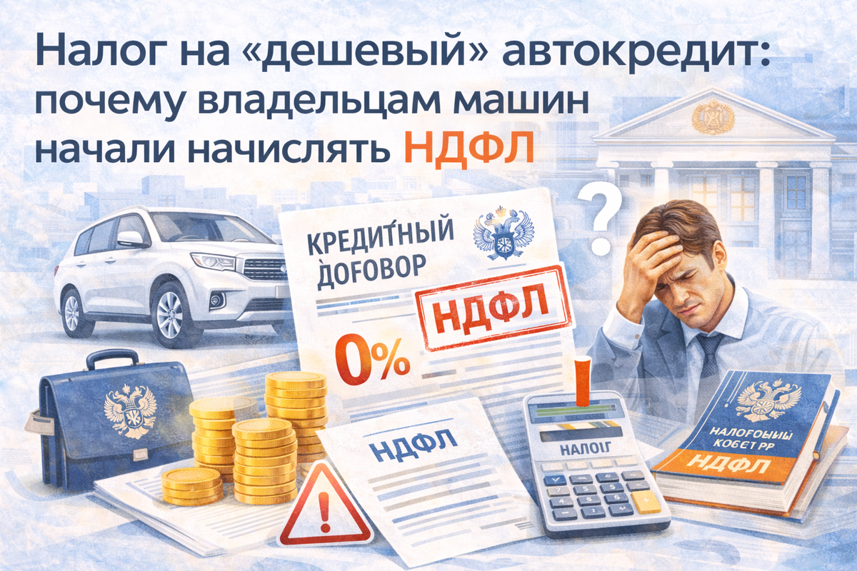 Льготный автокредит под прицелом ФНС: как рассрочка может превратиться в налогооблагаемый доход
