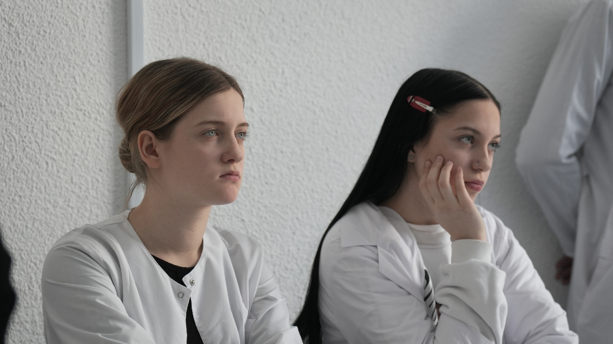 Студенты медицинского колледжа "МедСкиллс"