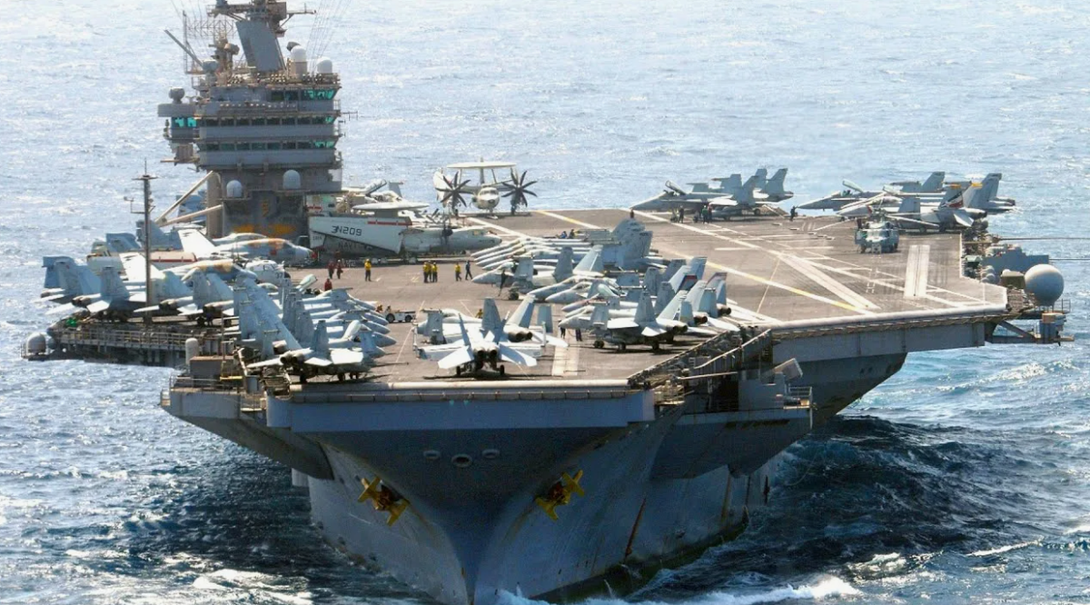  USS Abraham Lincoln. Фото из открытых источников. 