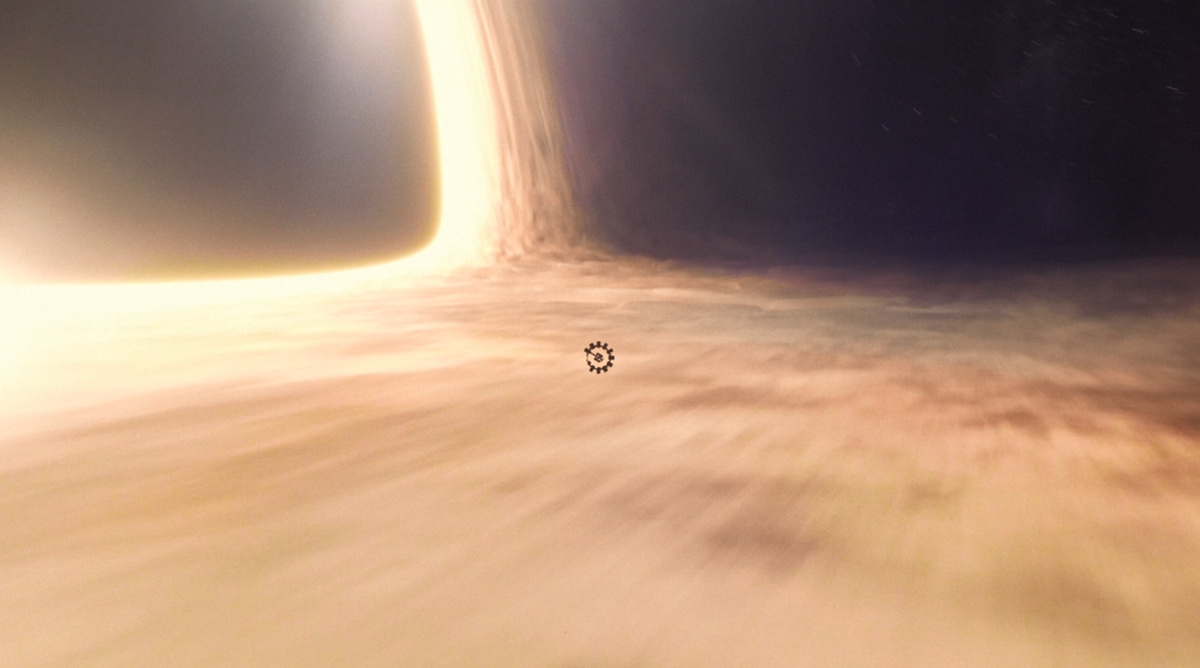 Чёрная дыа из Интерстеллар