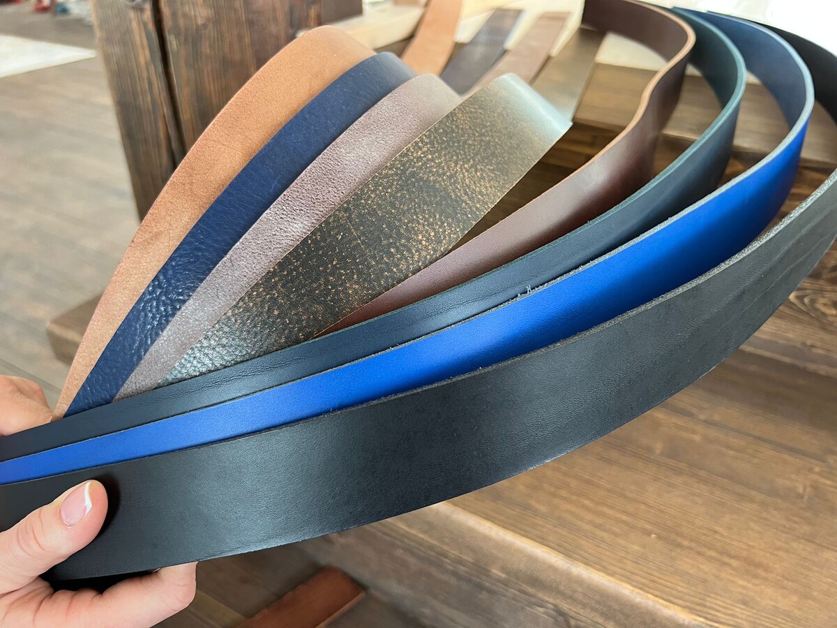 Более 120 видов ременных заготовок из Италии в Prima Pelle