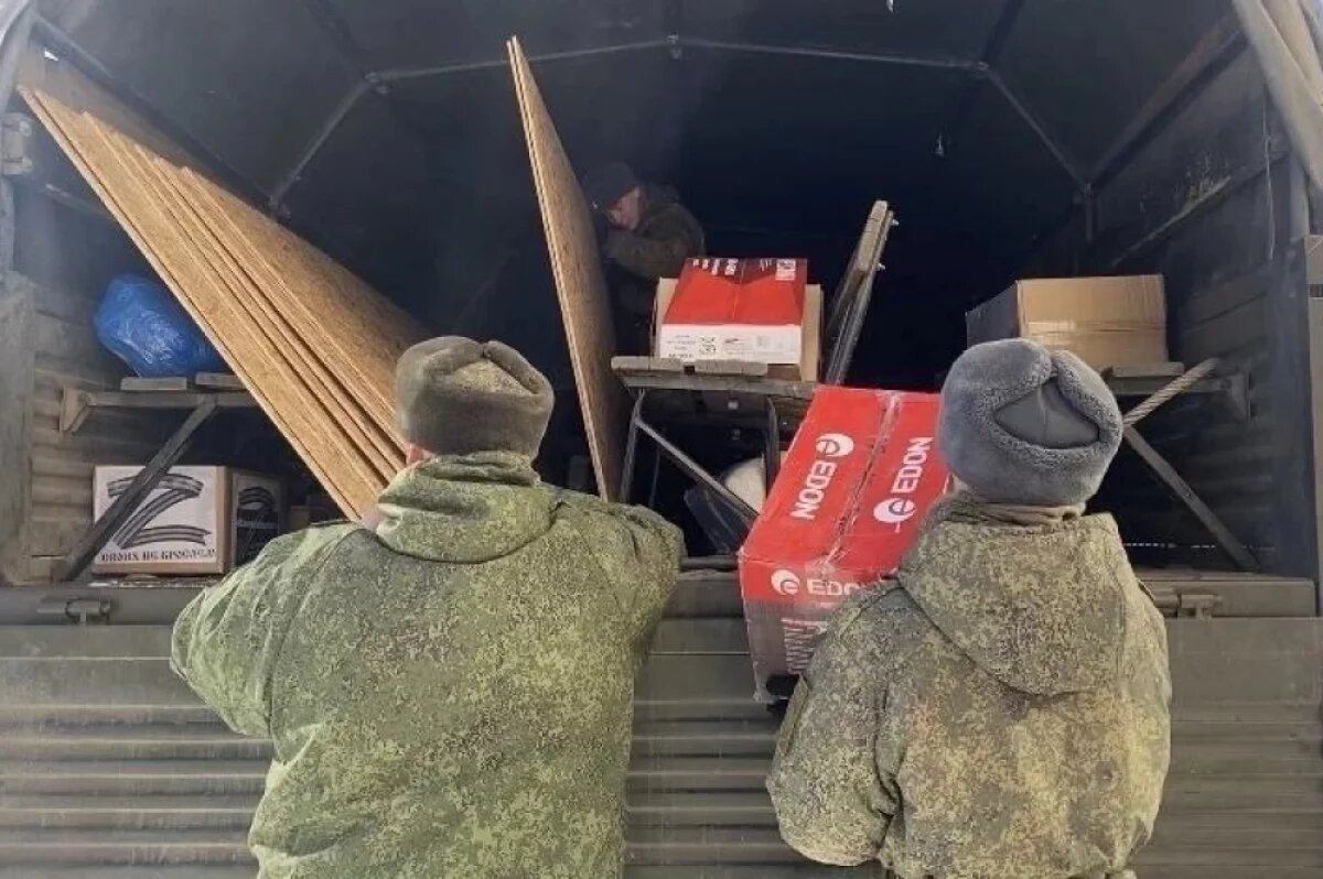    Активисты отправили посылки и дополнительное имущество землякам на СВО