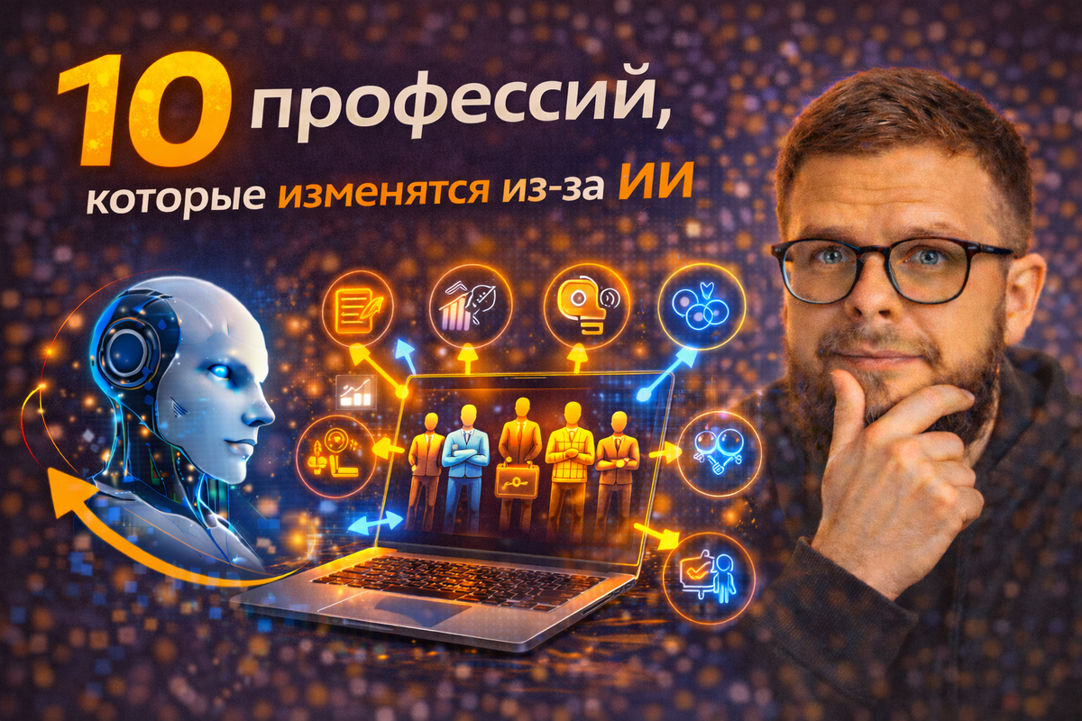 10 профессий, которые изменятся из-за нейросетей