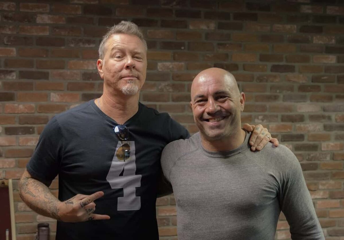 Джо Роган и Джеймс Хэтфилд