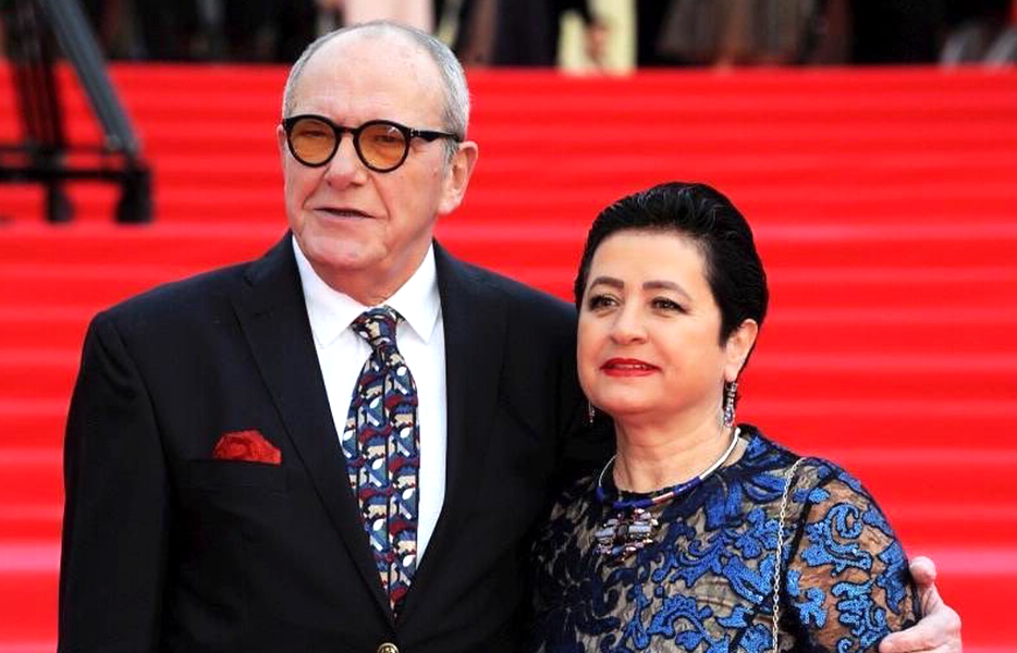 на фото Эммануил Виторган и Ирина Млодик 