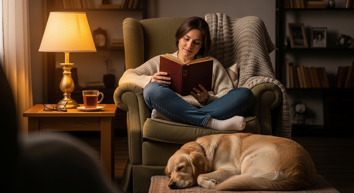 Интроверт с собакой — не противоречие. Это человек, который нашёл идеального собеседника: тот, кто слушает и никогда не перебивает.