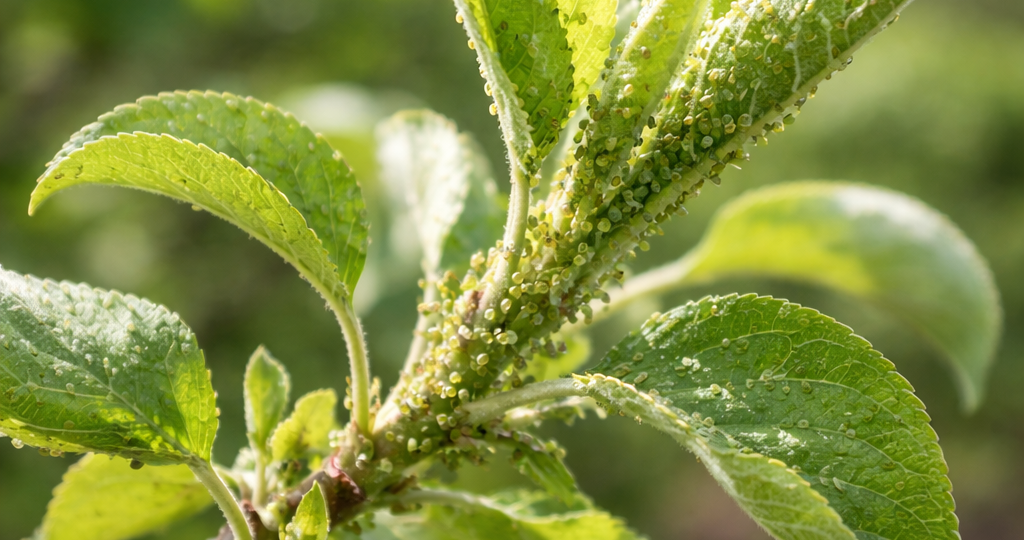 Чем обработать яблоню от тли