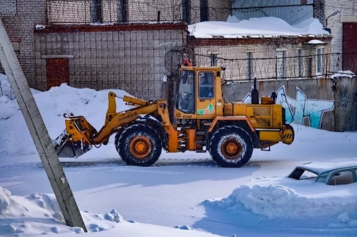    На вывоз снега с подтопляемых территорий Томска выделили еще 7 миллионов