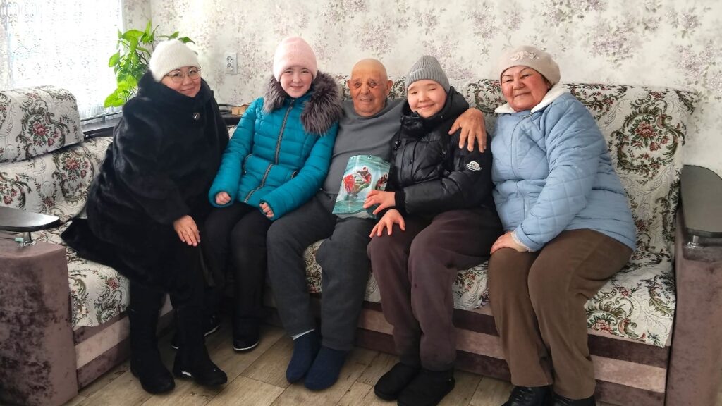     Халилу Муталапову исполнилось 95 лет. Фото: Старохалиловский клуб досуга.