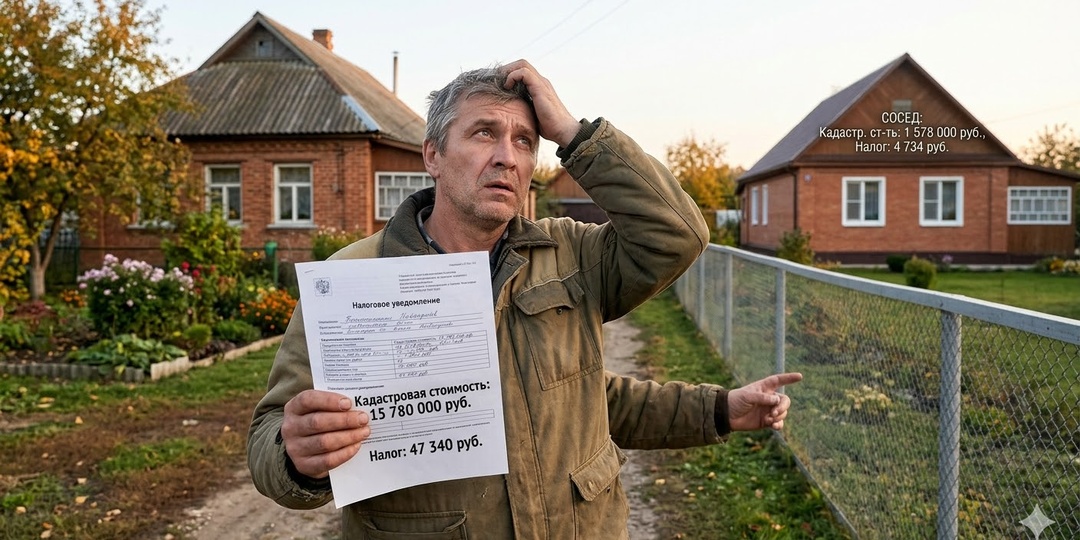 Почему ваш сосед платит за дом «копейки», а вы — целое состояние? Секрет, о котором молчат налоговики