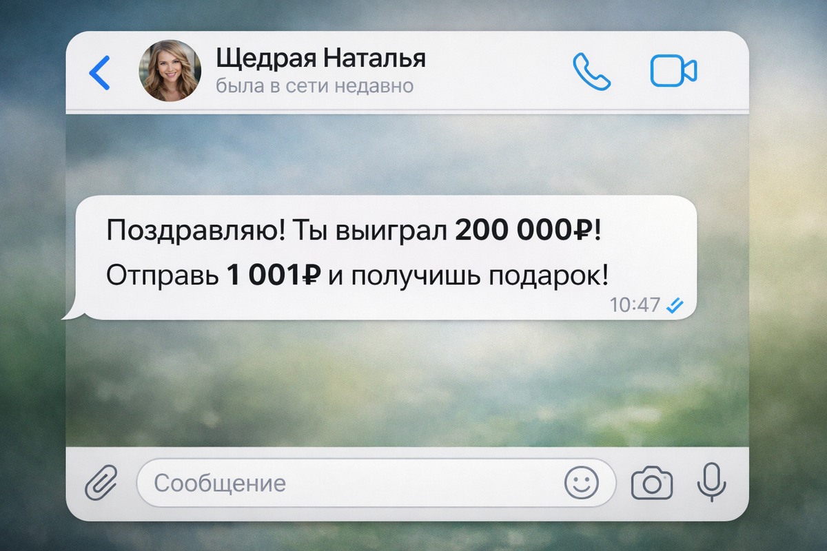 Почему не стоит верить людям, которые дарят деньги через интернет
