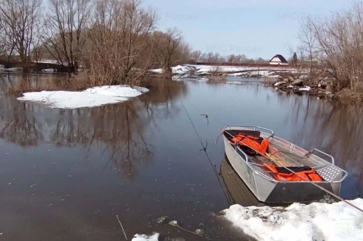    В Ульяновской области паводковые воды могут затопить четыре моста