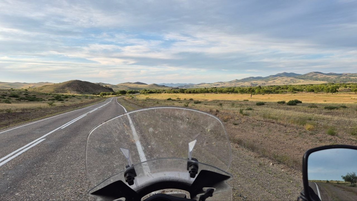 Появляются новые пейзажи. Красота!