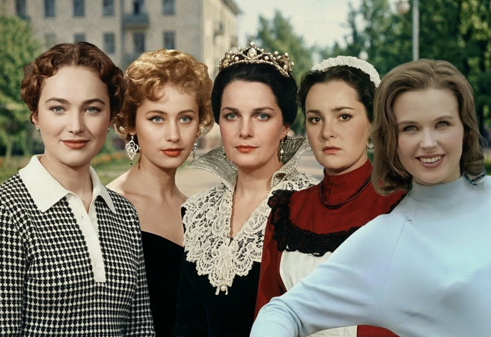 Красота, сводившая с ума: пять самых роскошных советских актрис 50-х годов
