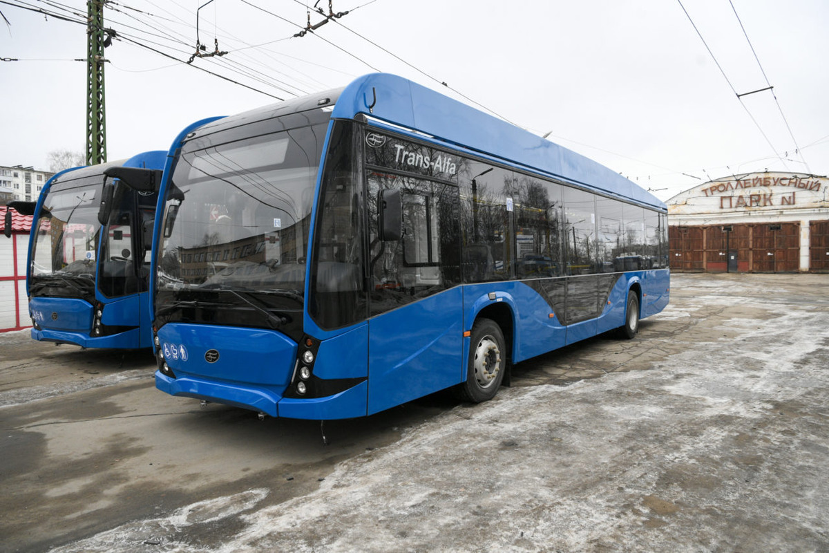    Новые троллейбусы в Петрозаводске. Фото: "Республика" / Сергей Юдин