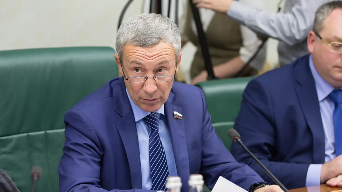    Член Совета по внешней и оборонной политике РФ Андрей Климов. © Совет Федерации.