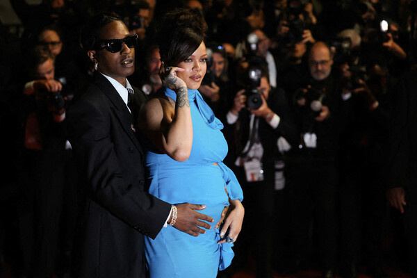 Рианна и A$AP Rocky на красной дорожке 78-го Каннского кинофестиваля, 19 мая 2025 года / Manon Cruz/Reuters   📷