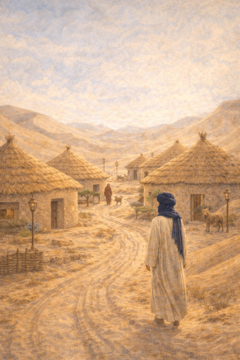 Деревня туарегов