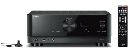 На передней панели Yamaha RX-V4A есть вход для микрофона YPAO