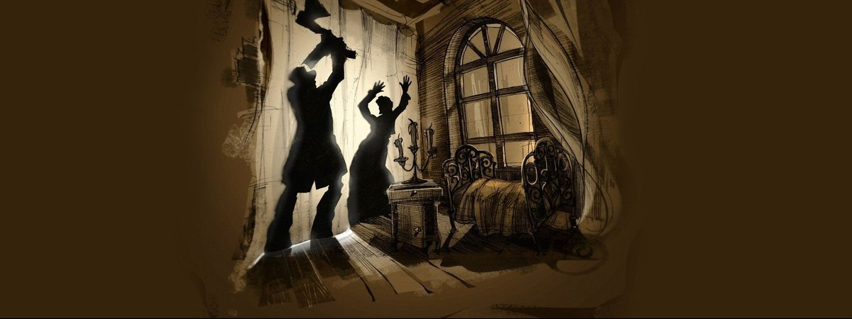 Иллюстрация к роману Ф. Достоевского "Преступление и наказание". Из открытых источников